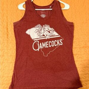 Pressbox Maroon Cotton Blend Tee